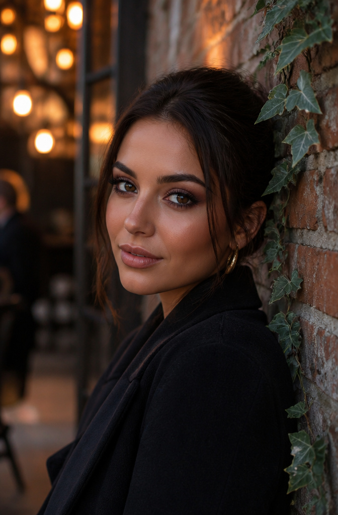 11 Fun Makeup Ideas for Brown Eyes in 2026 7 Model showcasing a smoky eye with deep browns and plums.