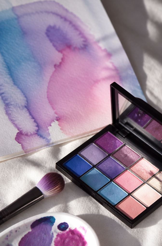 Watercolor Eye Makeup